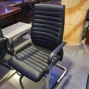 Strong Leather Office Excutive Vusitors Chairs