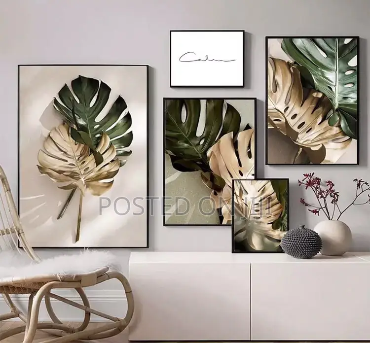 Gold Leaf Wall Art
