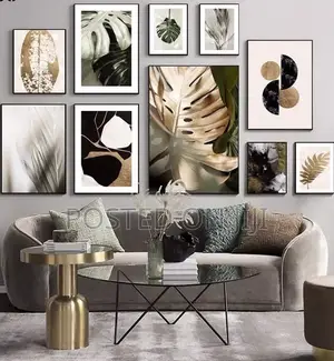 Gold Leaf Wall Art