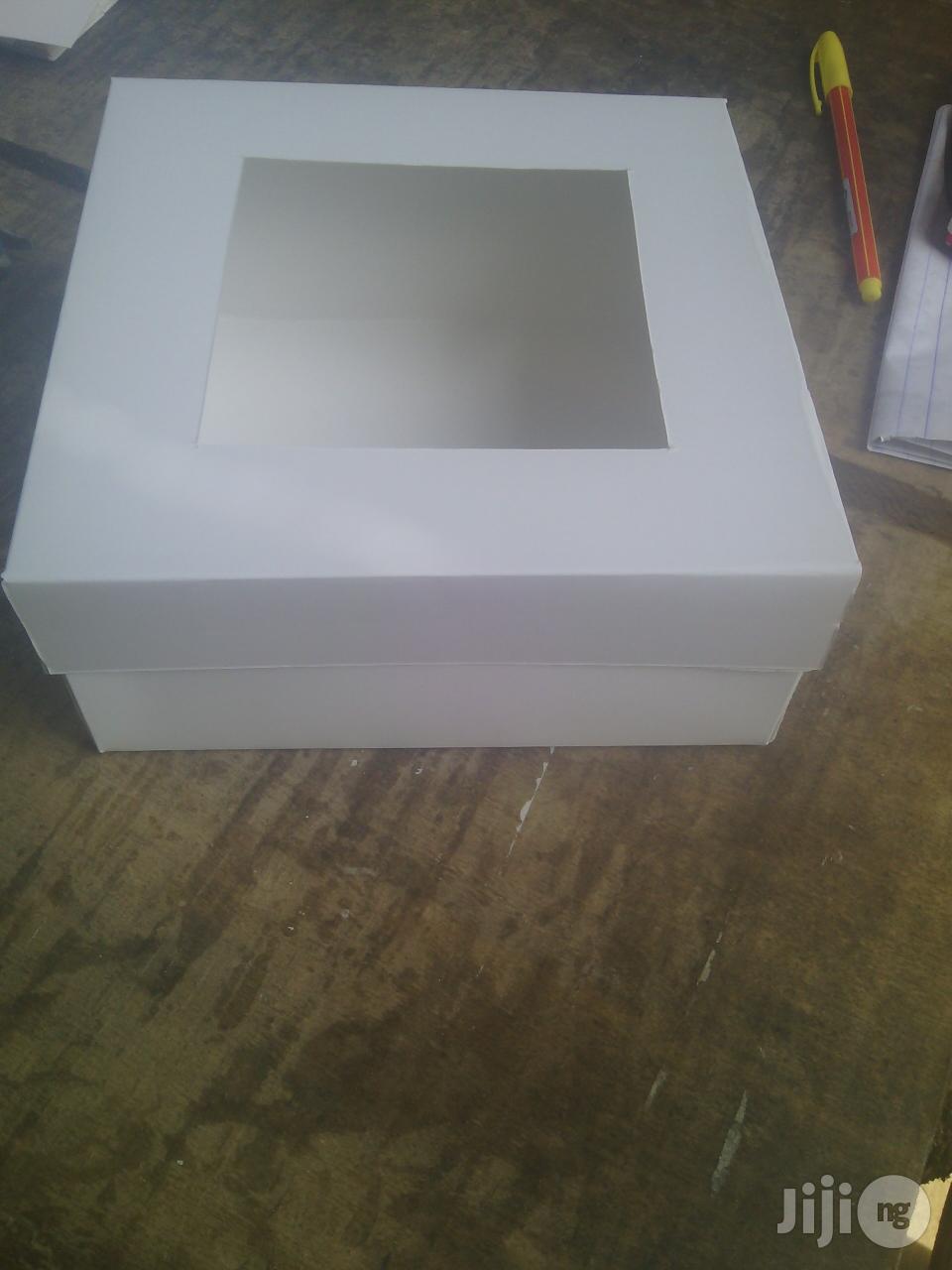 Cake, Cupcake, Shawarma, Salad And Pizza Boxes