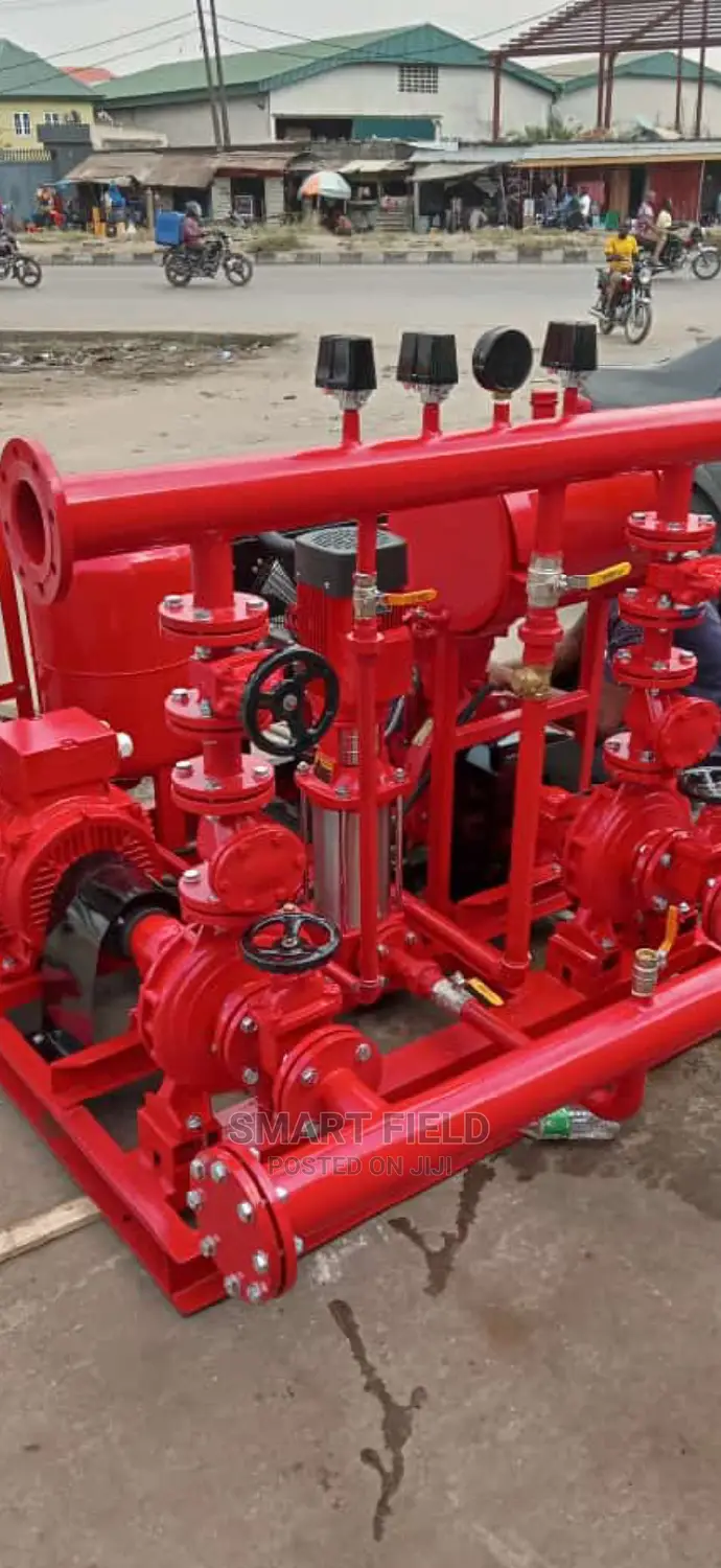 Fire Hydrant Pump System Coupled One Electric Motor
