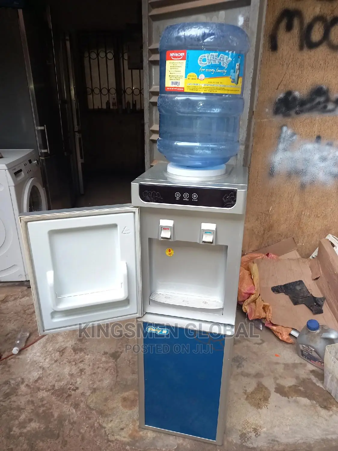 Cway Water Dispenser + Fridge