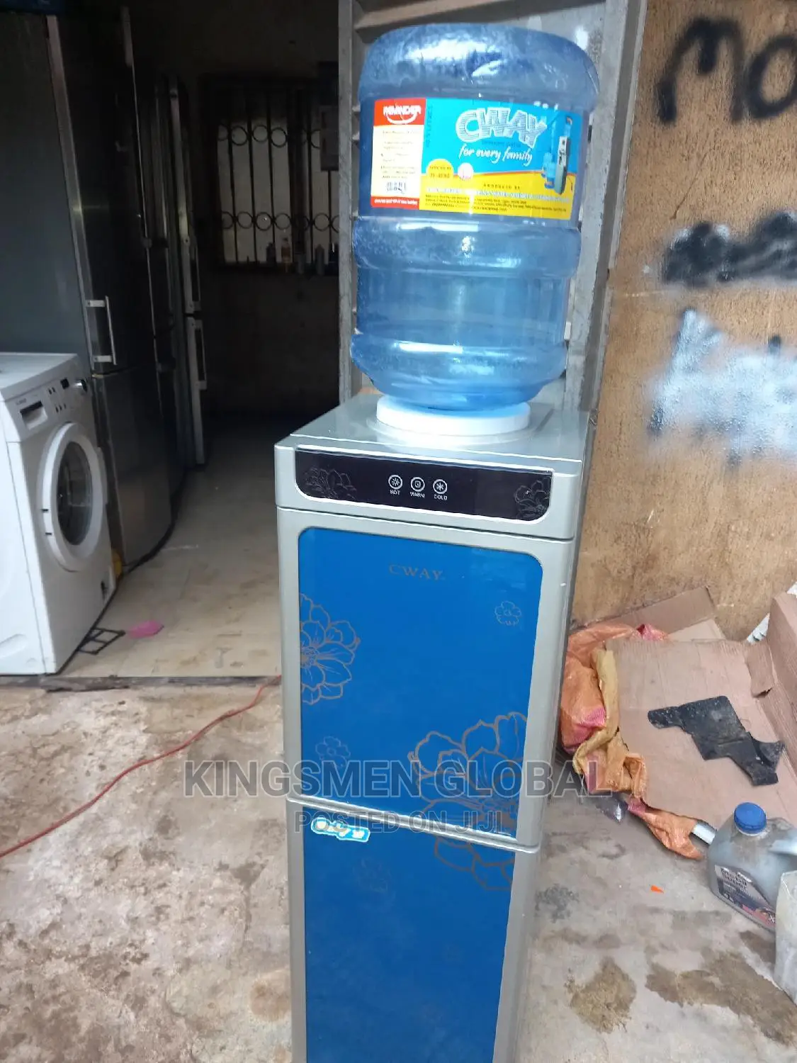 Cway Water Dispenser + Fridge