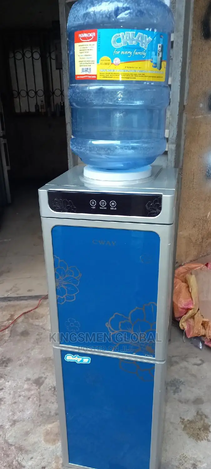 Cway Water Dispenser + Fridge