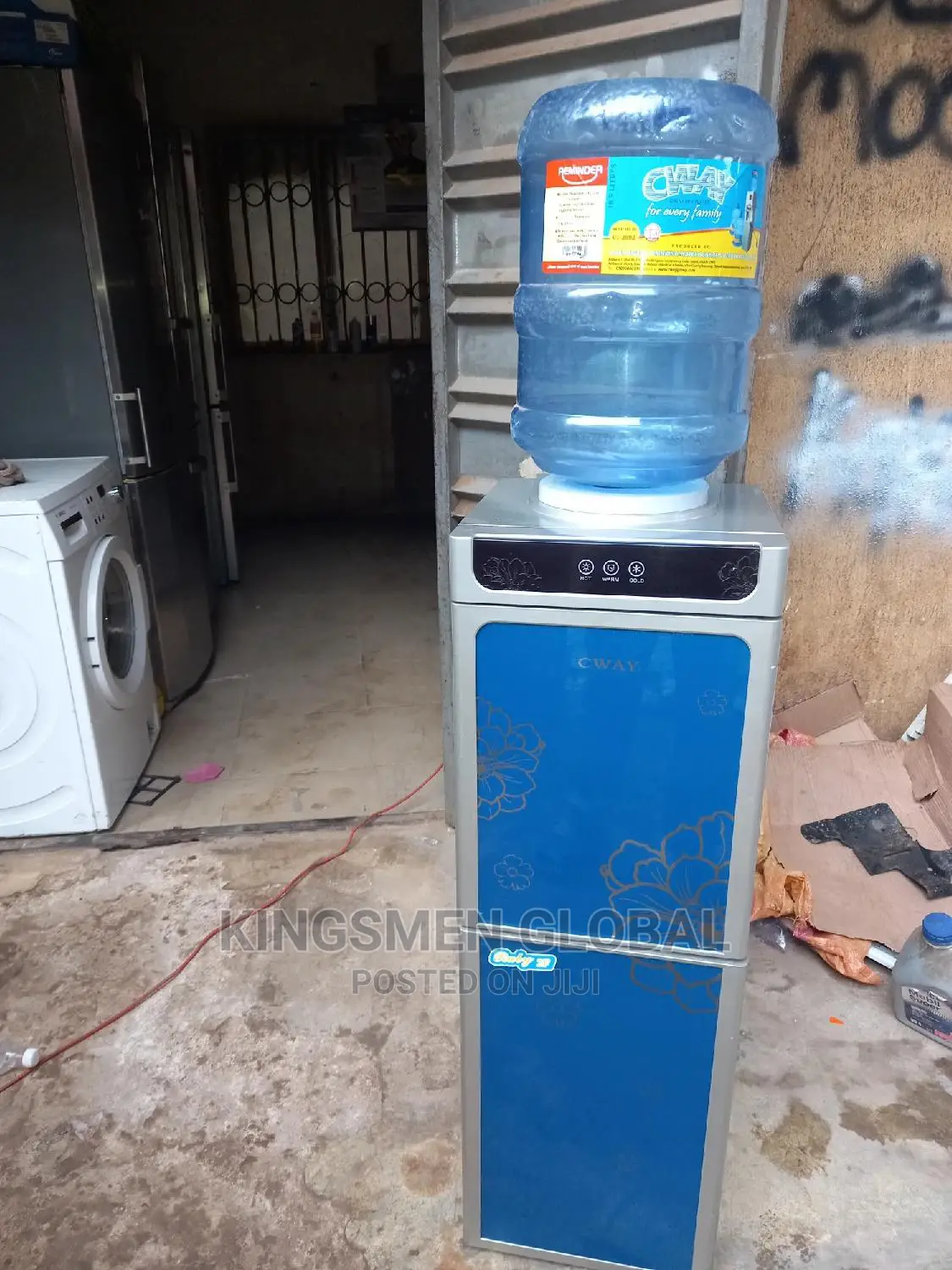 Cway Water Dispenser + Fridge
