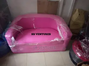 Double Seater Leather Sofa