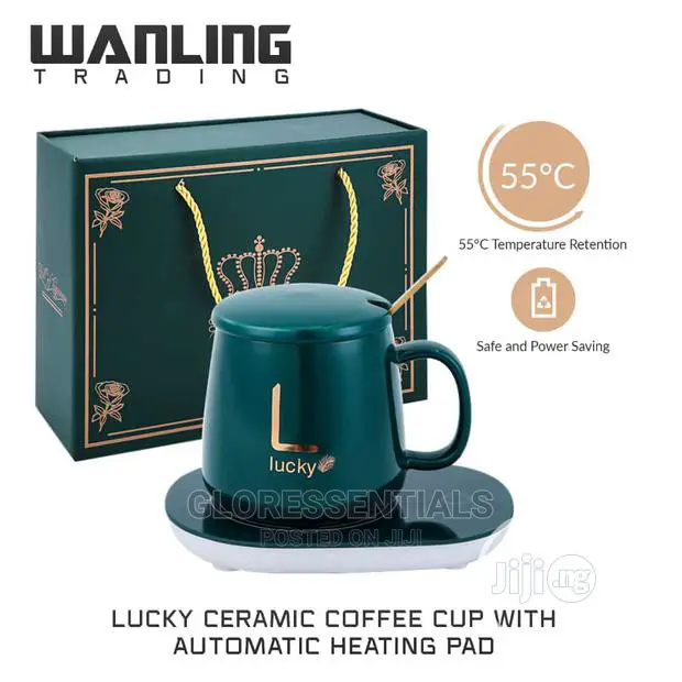 Ceramic Cup With Heating Pad