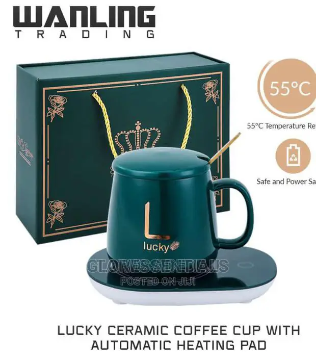 Ceramic Cup With Heating Pad