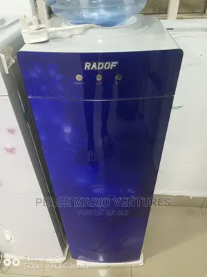 Original Radof Water Dispenser With Fridge/ Curved Glass