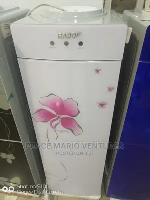 Original Radof Water Dispenser With Fridge/ Curved Glass
