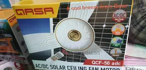 Qasa Solar DC and AC Ceiling 56 With Remote Control