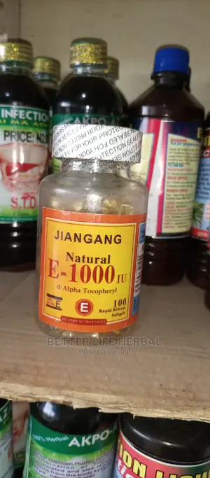 Jiangang Natural E- 1000 Vitamins.
