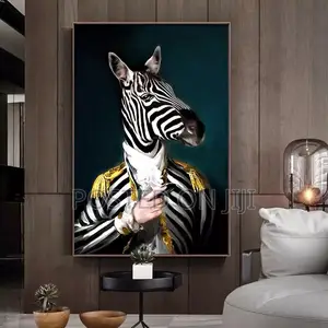 Elephant, Lion,Zebra Wall Art
