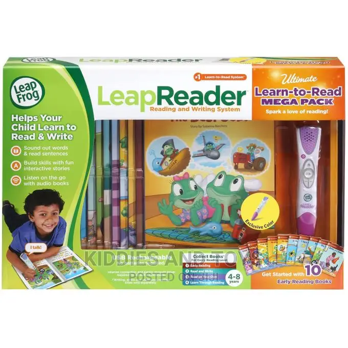 Leapfrog Leapreader Learn-to-Read: 10-Books Reading System