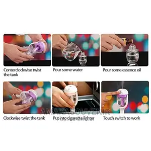 Romatherapy Car Humidifier and Aroma Diffuser