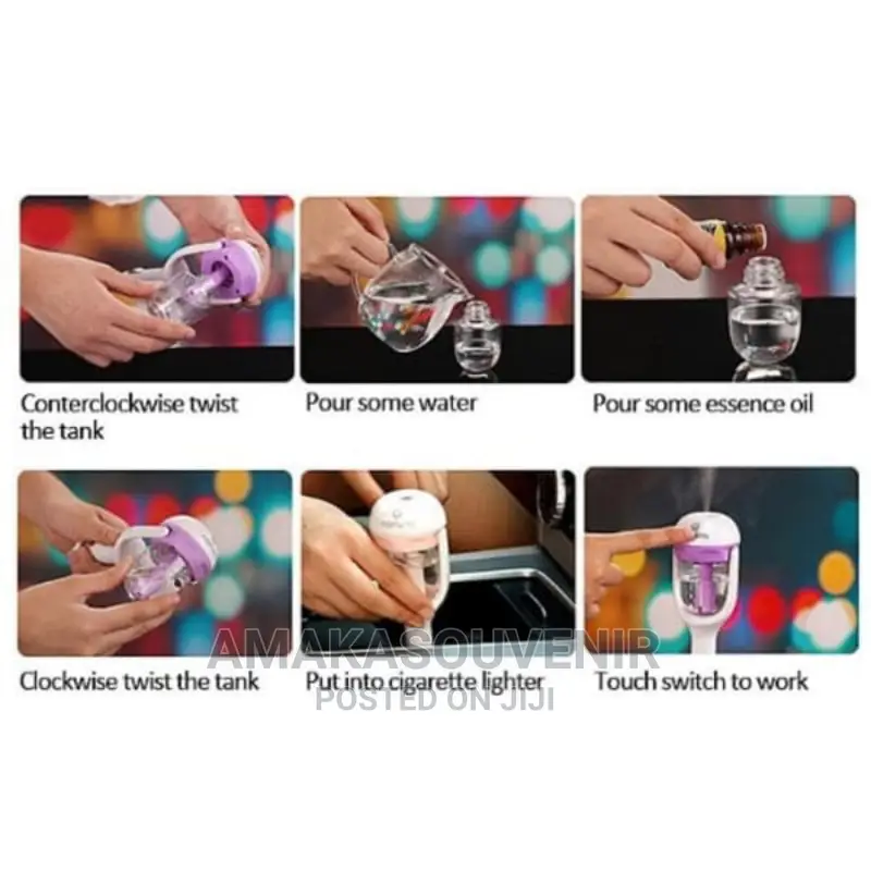 Romatherapy Car Humidifier and Aroma Diffuser