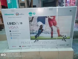 Original Hisense Uhd Tv 4k, 58" Televison