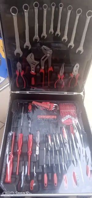 187pcs Professional Tool Set Chrome Vanadium Trolley