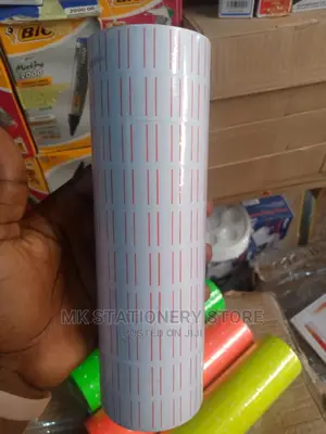 Supermarket Price Tag Per Roll