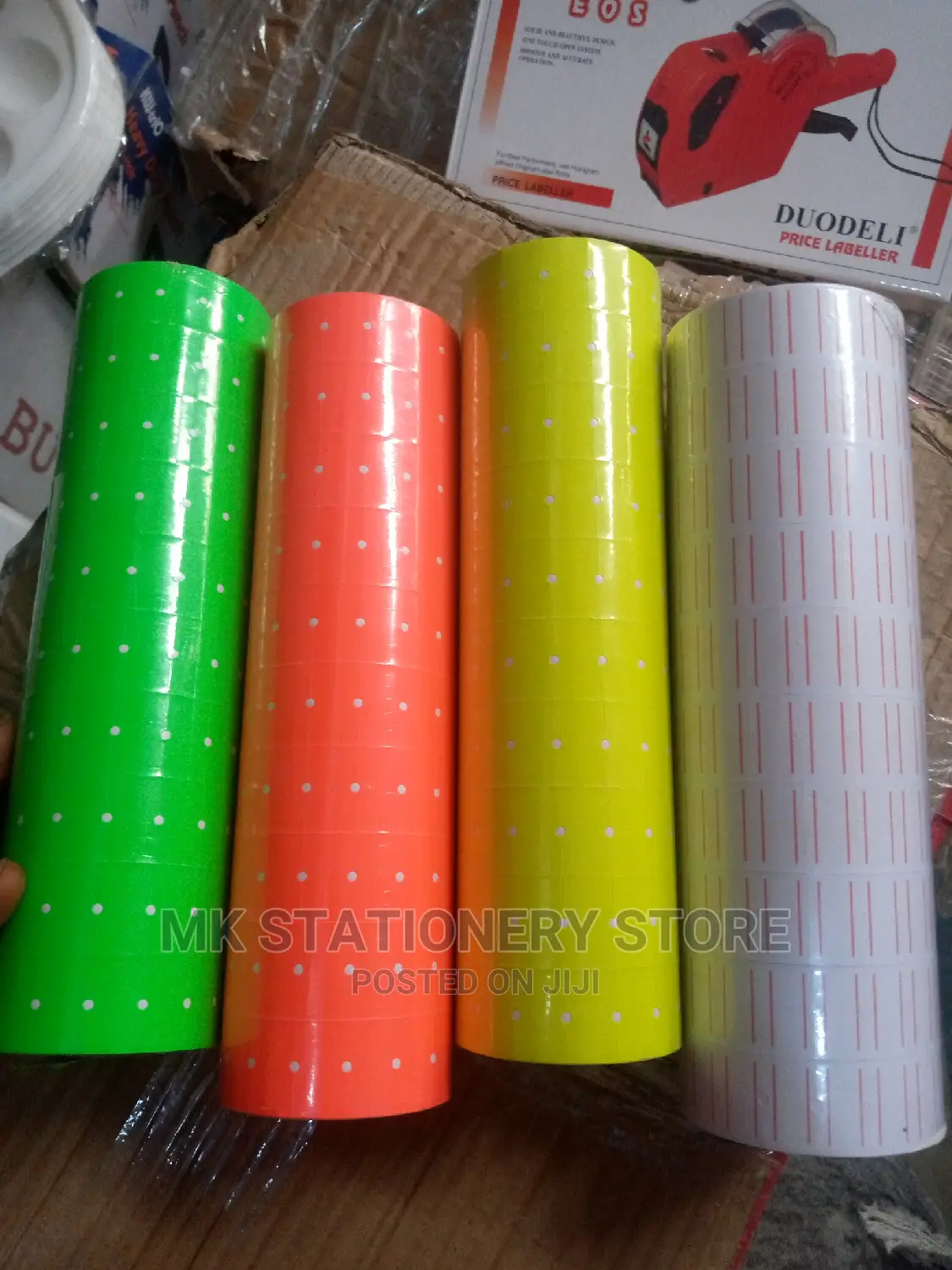 Supermarket Price Tag Per Roll
