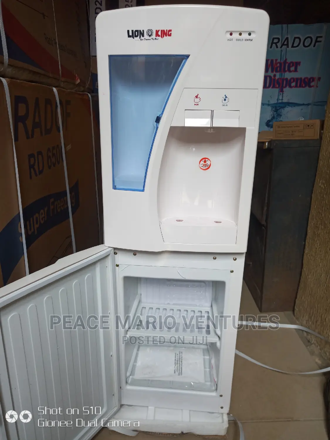 Quality Lionking Water Dispenser With Fridge.