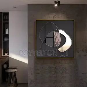 Abstract 3D Metal Wall Art