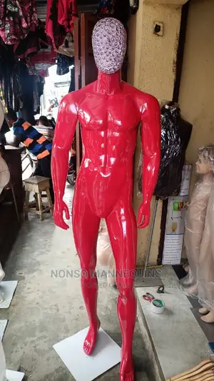 Red Fibre Full Body Luxury Display Mannequins