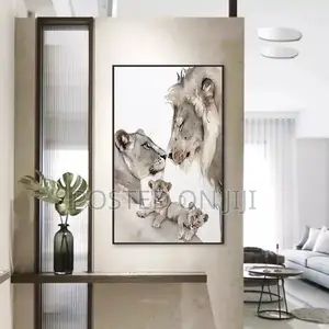 Lion Love Theme Wall Decor