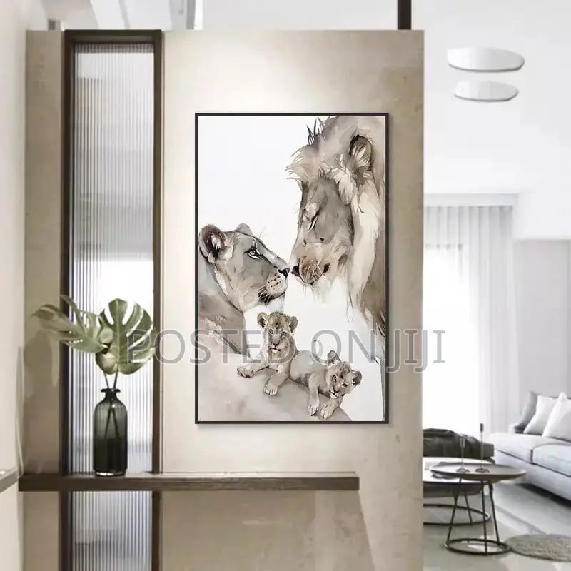 Lion Love Theme Wall Decor