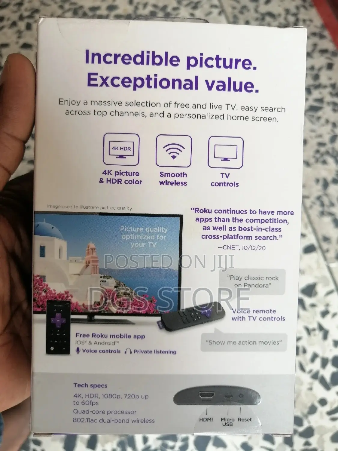 Roku Express 4k + 2021
