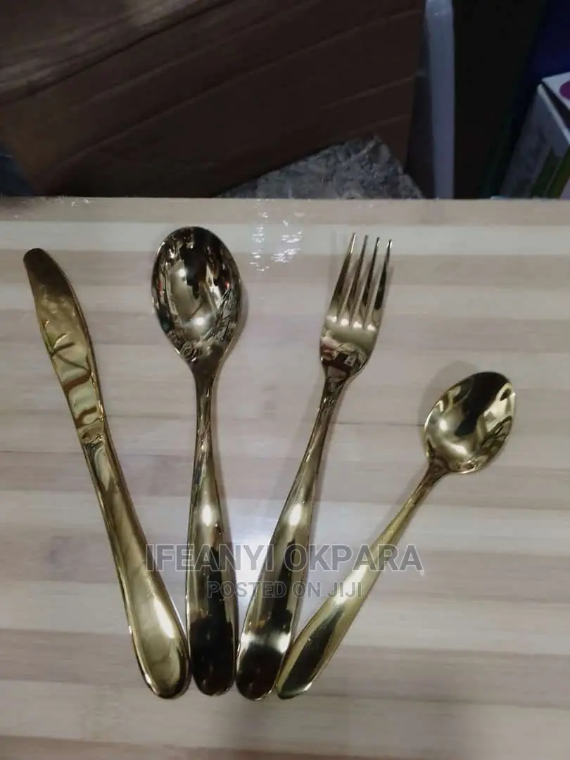 Gold and Silver Sets of Spoon