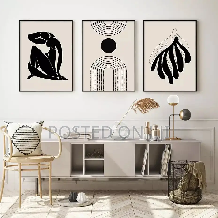 Geometry Boho Canvas Wall Art