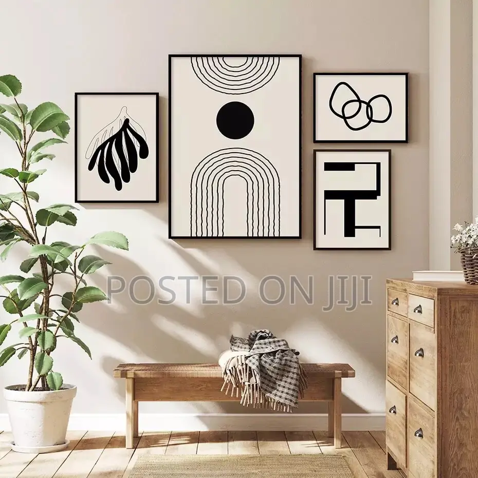 Geometry Boho Canvas Wall Art