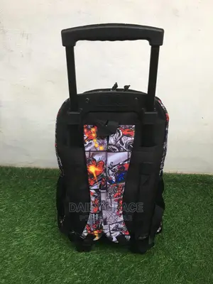 One Multicoloured Trolley Backpack