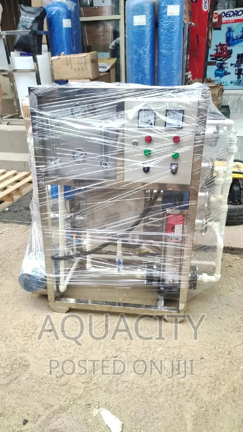 1000 LTR (1tons) 4 Membrane Reverse Osmosis System
