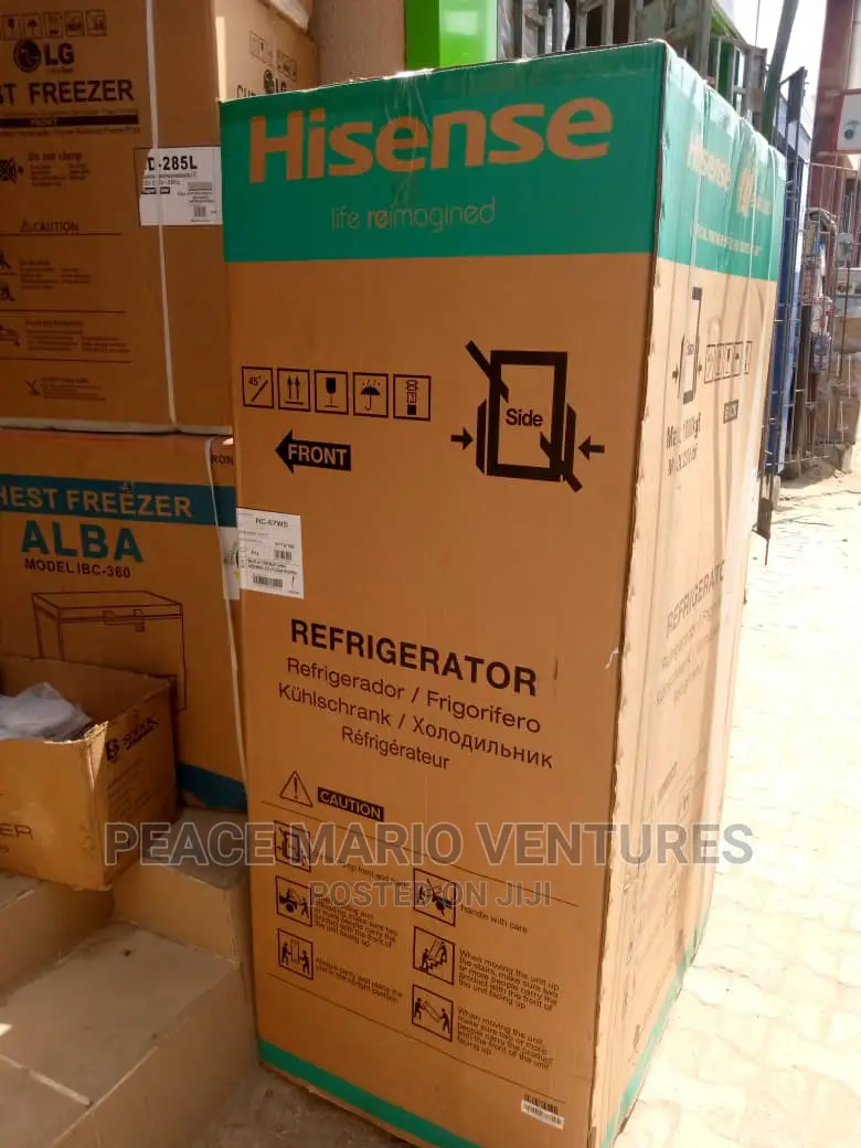 Original Hisense Side by Side Refrigerator
