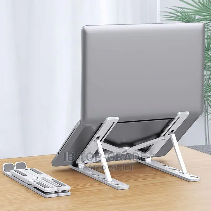 Adjustable Folding Laptop Stand Desk 4 PC Notebook