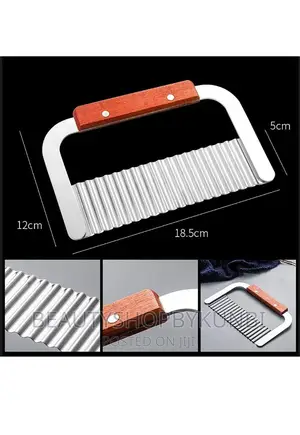Stainless Steel Crinkle Blade, Wavy Soap Cutter