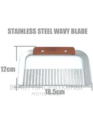 Stainless Steel Crinkle Blade, Wavy Soap Cutter