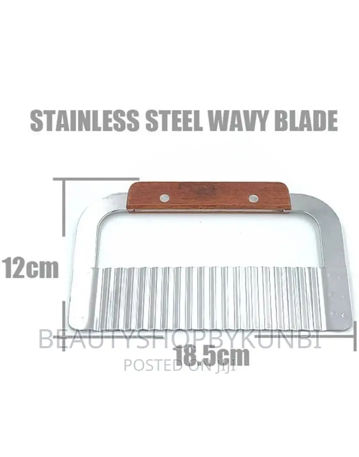 Stainless Steel Crinkle Blade, Wavy Soap Cutter