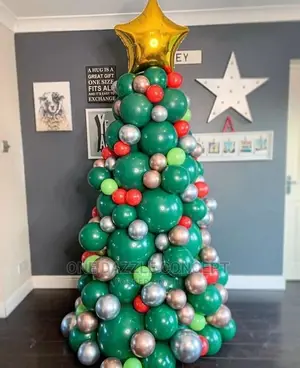 Chrismas Ballon Trees