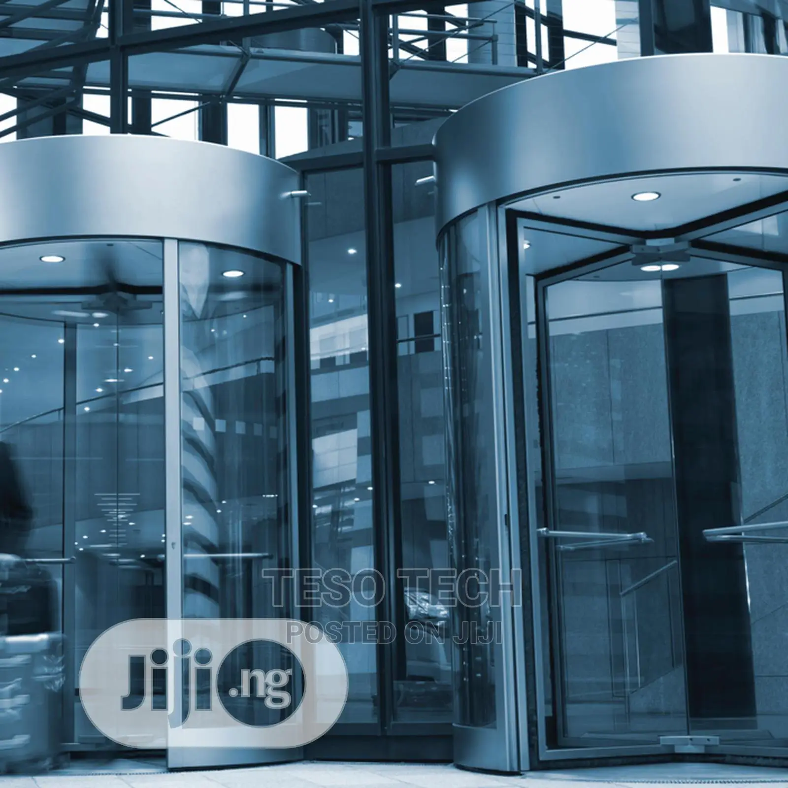 Automated Revolving Doors