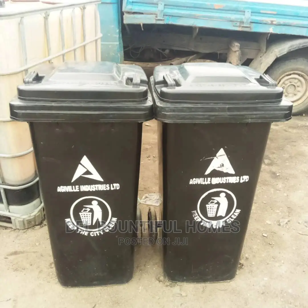 120lits Movable Waste Bin