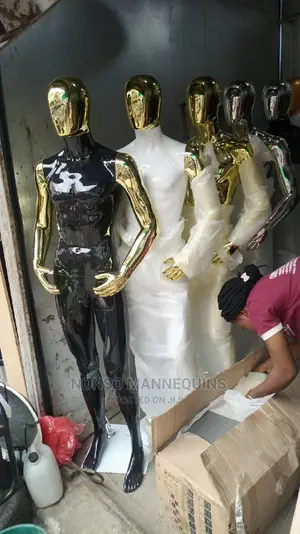 Chrome Male Display Mannequins