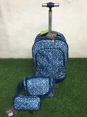 Oxford 3 in 1 Trolley Backpack Set