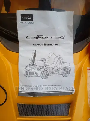 Amazing Uk Used Licensed Laferrari 12v Kids Ride on Car