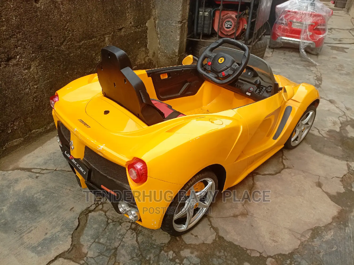 Amazing Uk Used Licensed Laferrari 12v Kids Ride on Car
