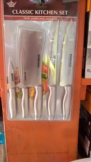 5 Piece Kitchen Knives