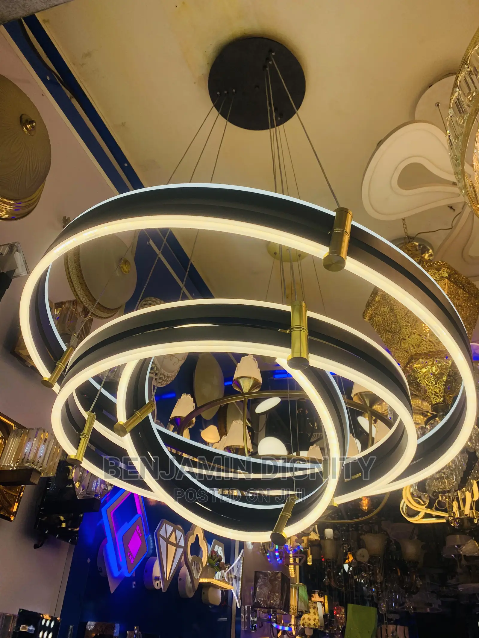 Led 3 Dropped Pendant Light