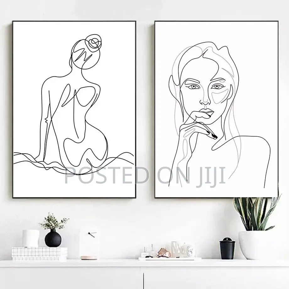 Line Drawing Posters